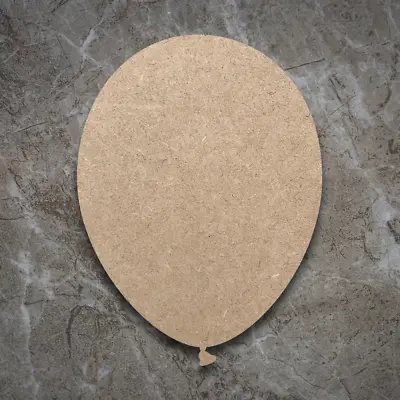 Large MDF Balloon Craft Wooden Shape Blank Wood 20 30 40cm Unpainted • £3.50