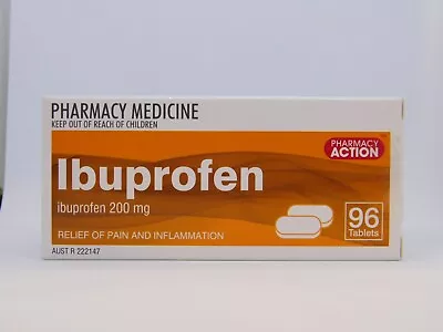 4 X Ibuprofen 96 Tablets 200 Mg This Sale For 4 Packs • $40