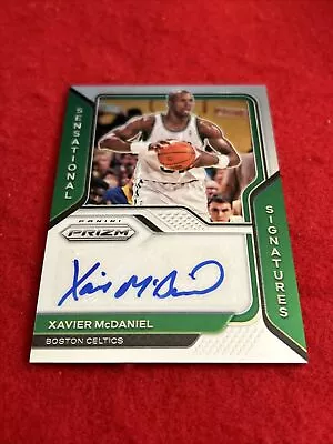 2020-21 Xavier McDaniel Panini Prizm Sensational Signatures Auto #SS-XAV • $6.75