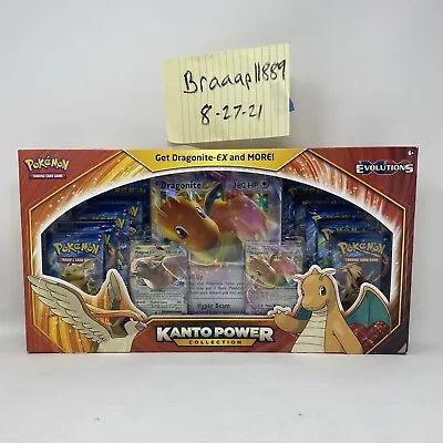 Pokemon Kanto Power Collection Box (Dragonite EX) XY Evolutions Factory Sealed • $297.50