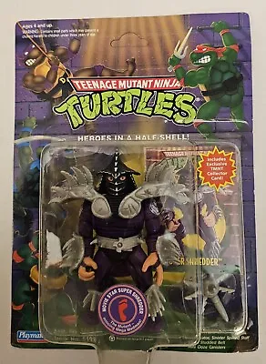 Tmnt Teenage Mutant Ninja Turtles Movie Star Super Shredder 1992 New Unpunched • $55