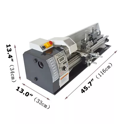 Intbuying 8 X31  Metal Bench Lathe Mini Precision Wood Lathe Turning Machine • $1580.80