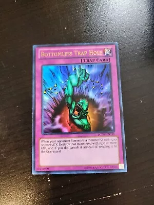 YUGIOH TCG BOTTOMLESS TRAP HOLE LCYW-EN181 ULTRA UNLIMITED EDITION Y20 • $3.99