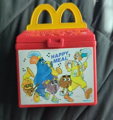 McDonalds Happy Meal Box Only (No Food) Vintage 1989 Fisher Price Made In USA • $15