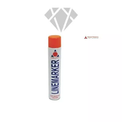 Aerosol Line Marker Spray Paint Car Park Warehouse Sports Field Orange 750ml • £7.99