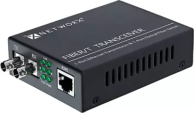 NetWorx Gigabit Ethernet Fiber Media Converter UTP To 1000Base-Sx - ST Multimode • $49.99