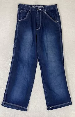 Vintage Enyce Jeans Mens 32x29.5 Wide Leg Baggy Carpenter • $28.88