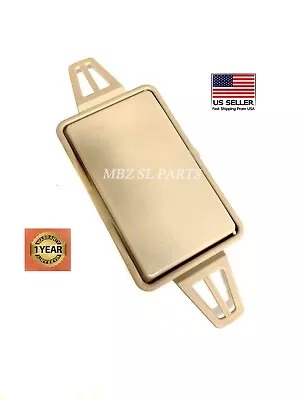 1 Beige  Sun Visor Make Up Mirror Cover For Mercedes E Class W210 W211 • $29.95