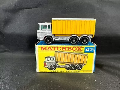 Matchbox Lesney 47c Daf Tipper Container - Mib • $13.50