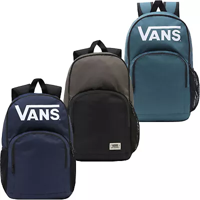 Vans Mens Alumini Pack 5 Adjustable Travel School Rucksack Backpack Bag • $79.15