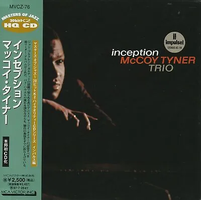 McCOY TYNER TRIO Inception JAPAN Mini LP HQ CD MVCZ-76 UPC 4988067019776 VG+ • $20