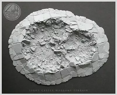 Blast Craters Scenery By Light Caster Wargame Terrain (Unpainted) • £7.99