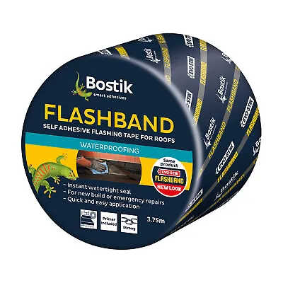 Evo-Stik Flashband Self Adhesive Flashing Tape Lead Substitute - 300mm X 10m • £35.10