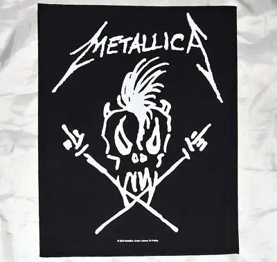 Metallica Scary Guy Large Back Patch Heavy Metal • $14.36