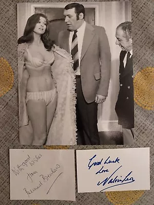 Bernard Bresslaw Valerie Leon Carry On Signed Autograph Photograph  • £44.99