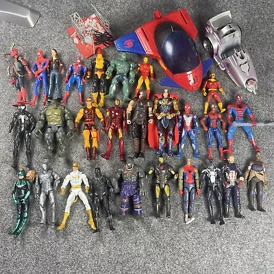 Marvel Legends Lot Of 27 Figures MCU Spider-Man Daredevil Black Panther Ironman • $19.99