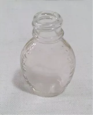 Vtg The Bayer Company Div. Bayer Aspirin Glass Jar Raised Lettering 2.5 T • $3.25