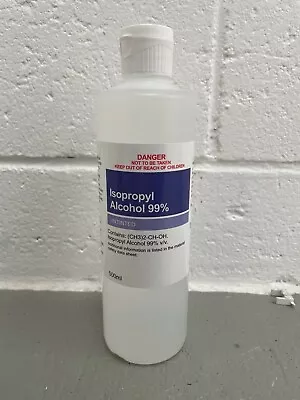 Isopropyl Alcohol BP; 100% IPA 1 L (12 Bottles Of 500ml) • $121