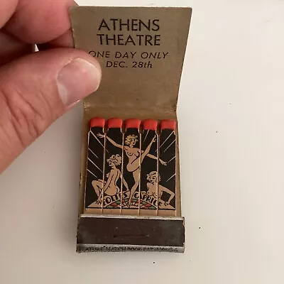 Lion Corp Matchbook Follies Caprice Stage Show Athens Theatre Feature Girls NY • $30.02