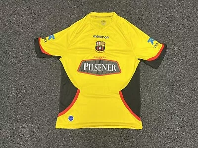 2010 MARATHON Barcelona Sporting Club Guayaquil Ecuador BSC Soccer Jersey XXL • $29.99