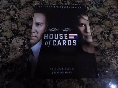 House Of Cards: The Complete Fourth Season DVD (2016) FREE SHIPPING • £2.23