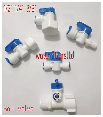 £5.49 • Buy Push Fit Shut Off Valve For Drinking Water / Tap /  RO