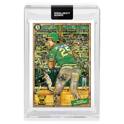 Topps Project 2020 #97 1987 Mark McGwire A's By Andrew Thiele In Hand W Box • $5.97