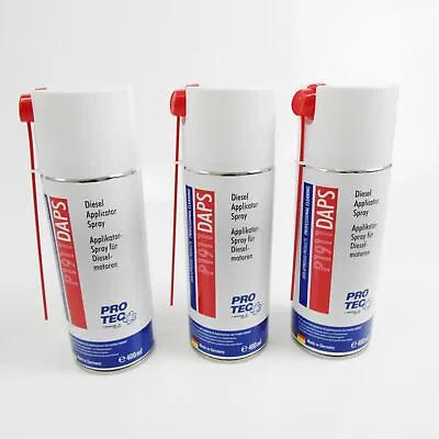 3x PRO TEC DAPS Diesel Applicator Spray A 400ml P1911 Intake Wing Combustion • $35.10