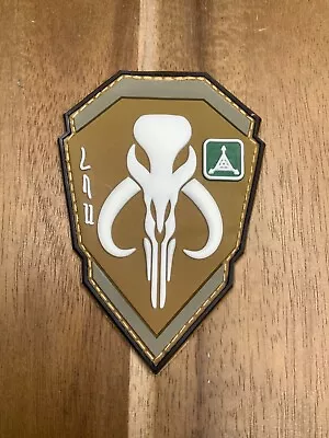 Mandalorian Patch PVC Hook Loop Tactical Morale Bounty Hunter Star Wars • $7.19