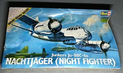 Nachtjager Junkers Ju-88C-6c 1/72 Scale Model -NIB- SEALED! • $21.77