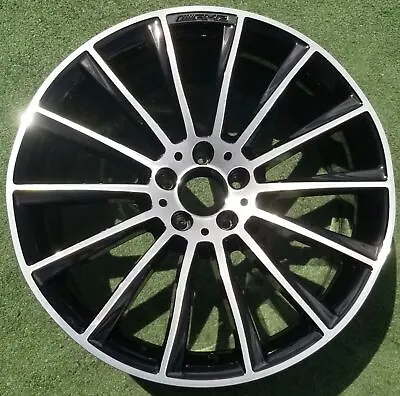 Factory Mercedes Benz AMG S560 Wheel Black OEM 20 Inch S550 85355 A2224010500 • $729