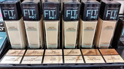 Maybelline Fit Me! Matte Poreless Foundation You Choose • $9.99