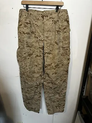 USMC Marine Corps - DESERT Digital MARPAT MCCUU Trousers Pants - MEDIUM REGULAR • $33.76