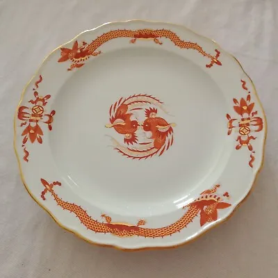 Vintage Meissen Red Court Dragon Plate • $99.99