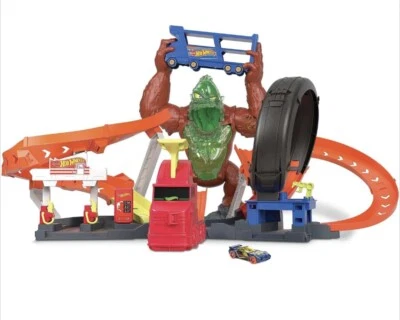 $24 • Buy Hot Wheels 1:64 GTT94 Gorilla Slam Playset - 81960081