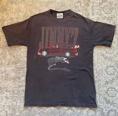 True Vintage Jimmy’Z TShirt—1984—Single Stitch—Sick Fade—Made In USA—Two Sided—L • $159