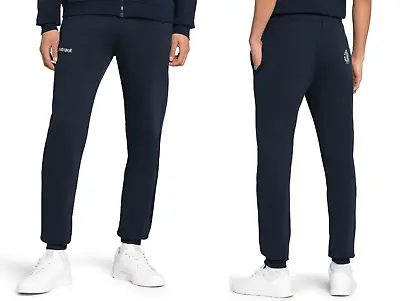 Roberto Cavalli Firenze RC Logo Sweatpants Jogging Pants Trainer Navy M • $151.66