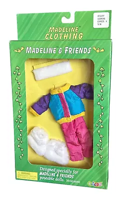 Madeline 8  Doll Snow Bunny Hill Run Outfit 1998 Clothes Skiing Eden Vintage • $19.99