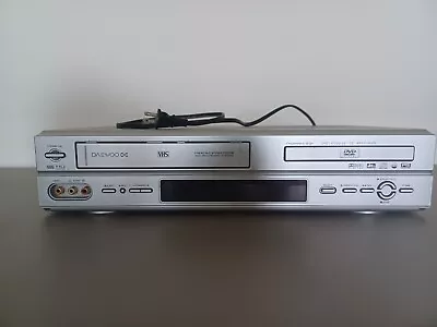 Daewoo VHS/DVD Player DV6T955B 6 Head Hi-Fi Stereo Progressive Scan(No Remote) • $40