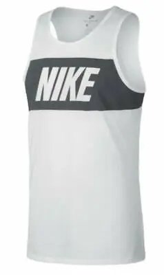 £10.99 • Buy Nike Mens  Vest Print Gym Active Wear Tank Brand New T Shirt -Winter Clearence