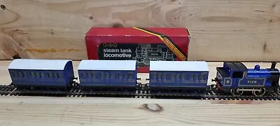 Hornby R255 Caledonian Railway 0-4-0 Industrial Tank Locomotive 3 Coaches Boxed • £79.99