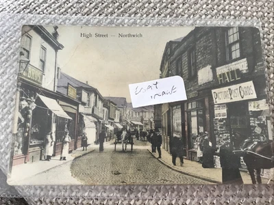 £2.50 • Buy 1909 Hall Picture Postcards Shop High Street Northwich Cheshire To Sandbach