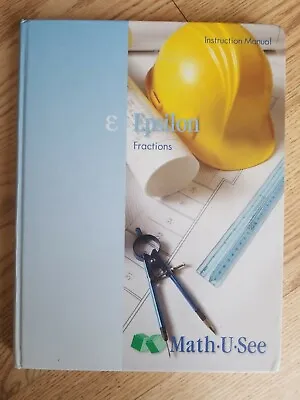 Math U See Epsilon Instruction Manual • $18
