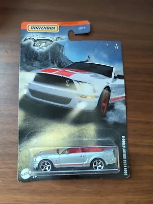 Matchbox 2020 Ford Mustang Series 7/12 2007 Ford Shelby GT500 G Silver • $7.99