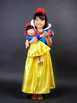 Girls Sz 4-14 And 18  Doll Matching Costume Inspired By Snow White. • $9.99