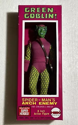 Vintage 1974 Mego Green Goblin WGSH Original T2 Action Figure Complete Repro Box • $299.99