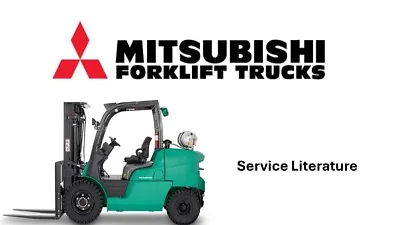 MITSUBISHI FORKLIFT Service Manuals On A USB Flash Drive. • $60