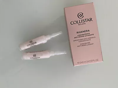 Collistar Milano Rigenera Smoothing Anti-Wrinkle Concentrate Serum 2 X 20ml • £24.20