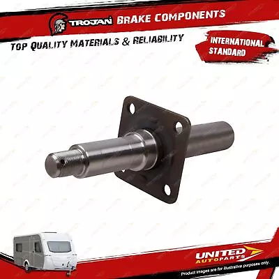$74.95 • Buy Trojan Trailer Braked Stub Axle Assembly Parallel 10 Inch Electric 39mm Round