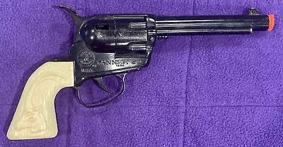 Vintage Original 1962 Mattel Inc. Black FANNER 50 U.S.A. COWBOY Cap Gun RARE • $89.99